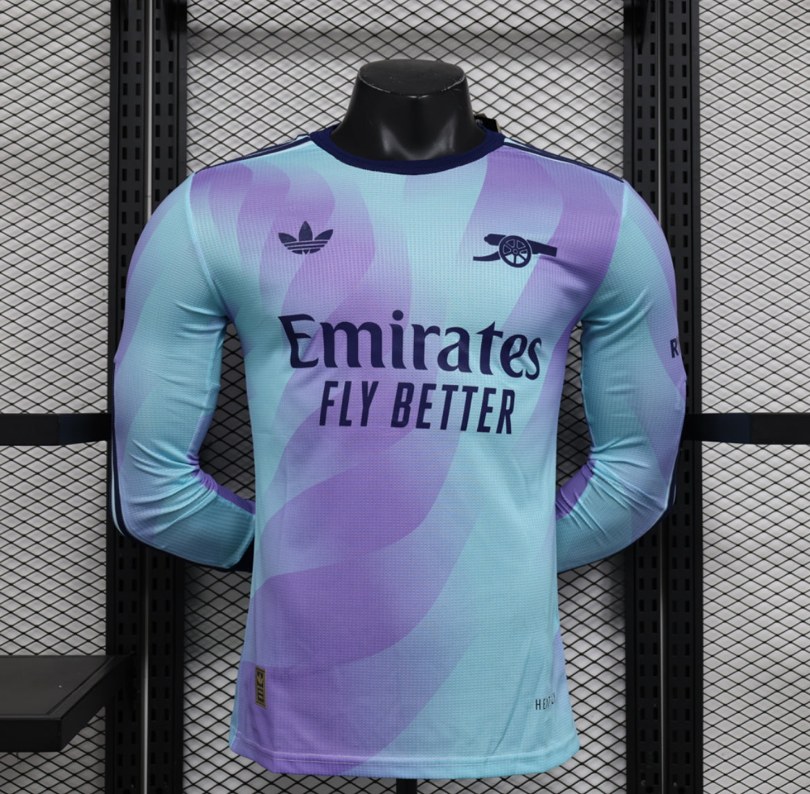 Arsenal 2024-2025 Third Kit Long Sleeve