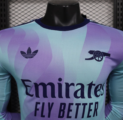 Arsenal 2024-2025 Third Kit Long Sleeve