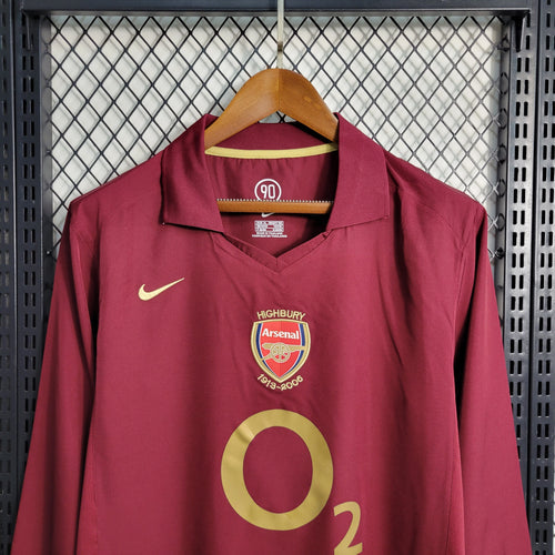 Arsenal 2005-2006 Home Kit Long Sleeve