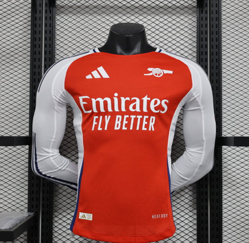 Arsenal 2024-2025 Home Kit Long Sleeve