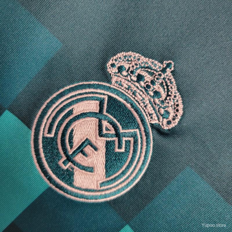 Real Madrid 2017-2018 Third Kit Long Sleeve