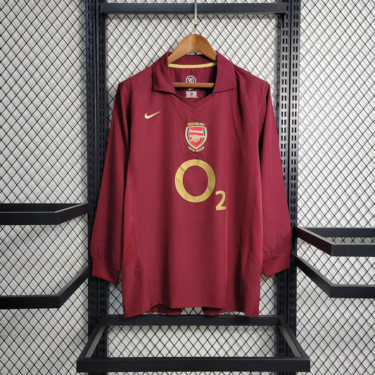 Arsenal 2005-2006 Home Kit Long Sleeve