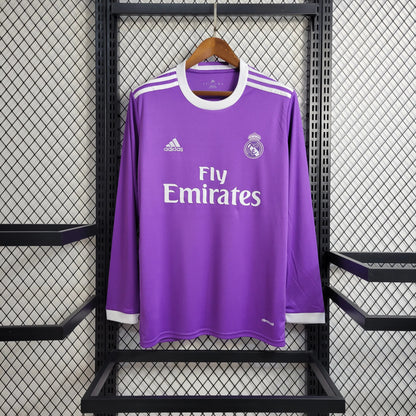 Real Madrid 2016-2017 Away Kit Long Sleeve