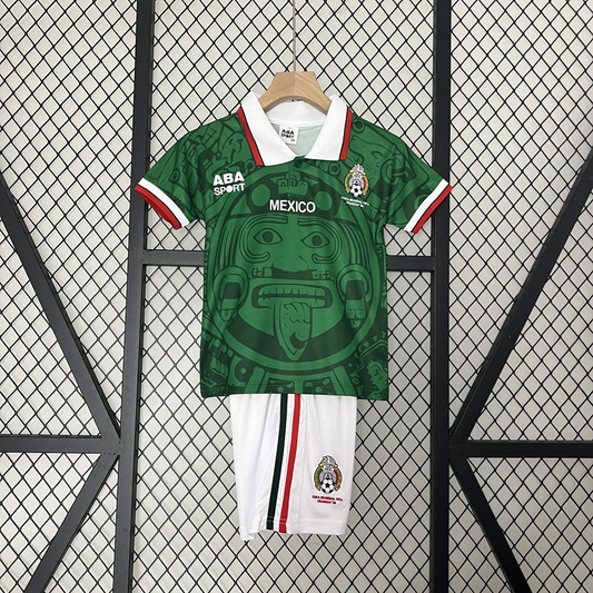 Mexico 1998 Home Kit Kids Size